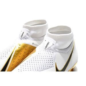 Kopačky Kopačky Pánské Nike Phantom Vision Elite DF FG – bílé zlato